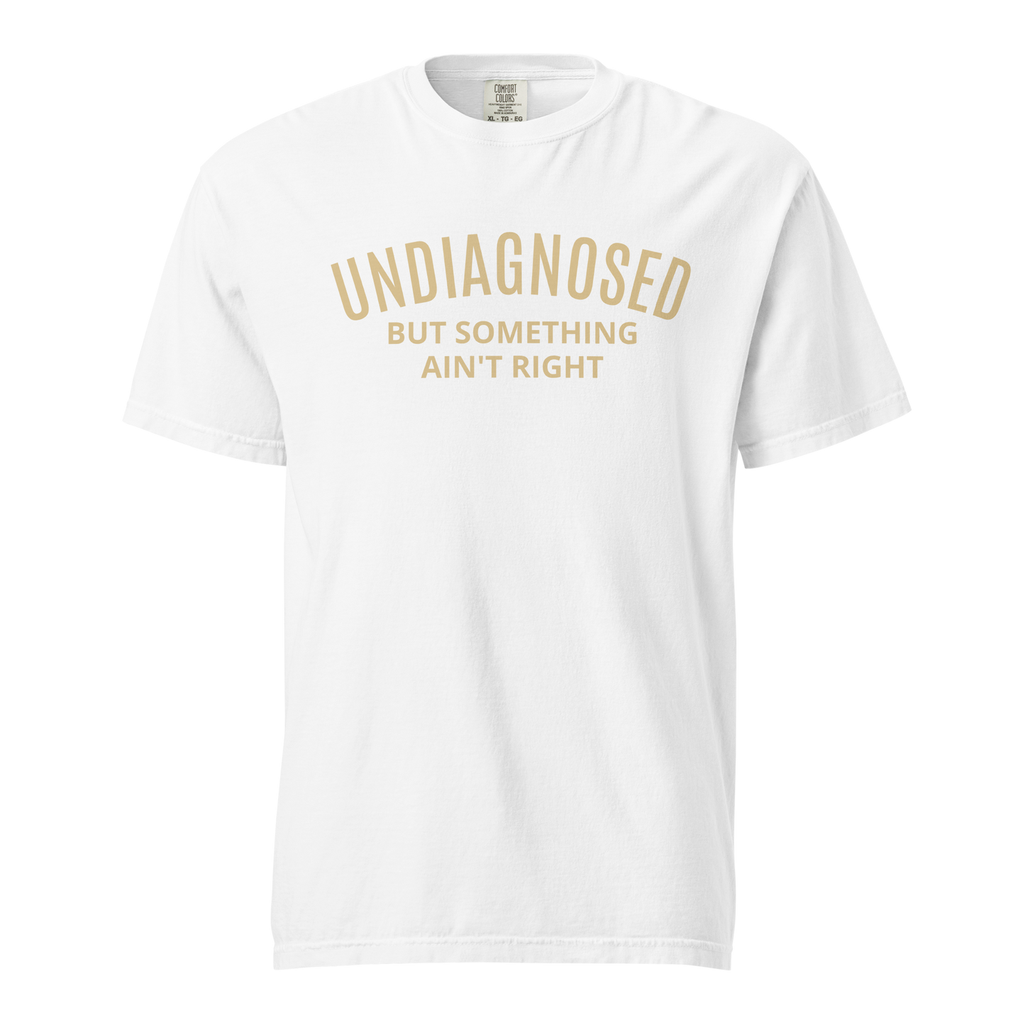 Product mockup
Undiagnosed but something ain’t right
