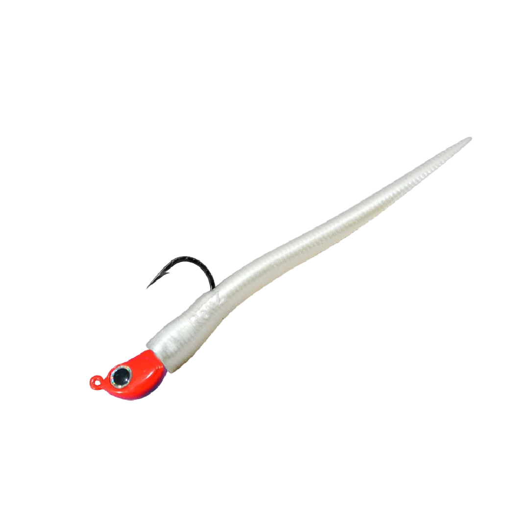 RonZ Shallow Water Eel Tail Rigged soft plastic bass lure