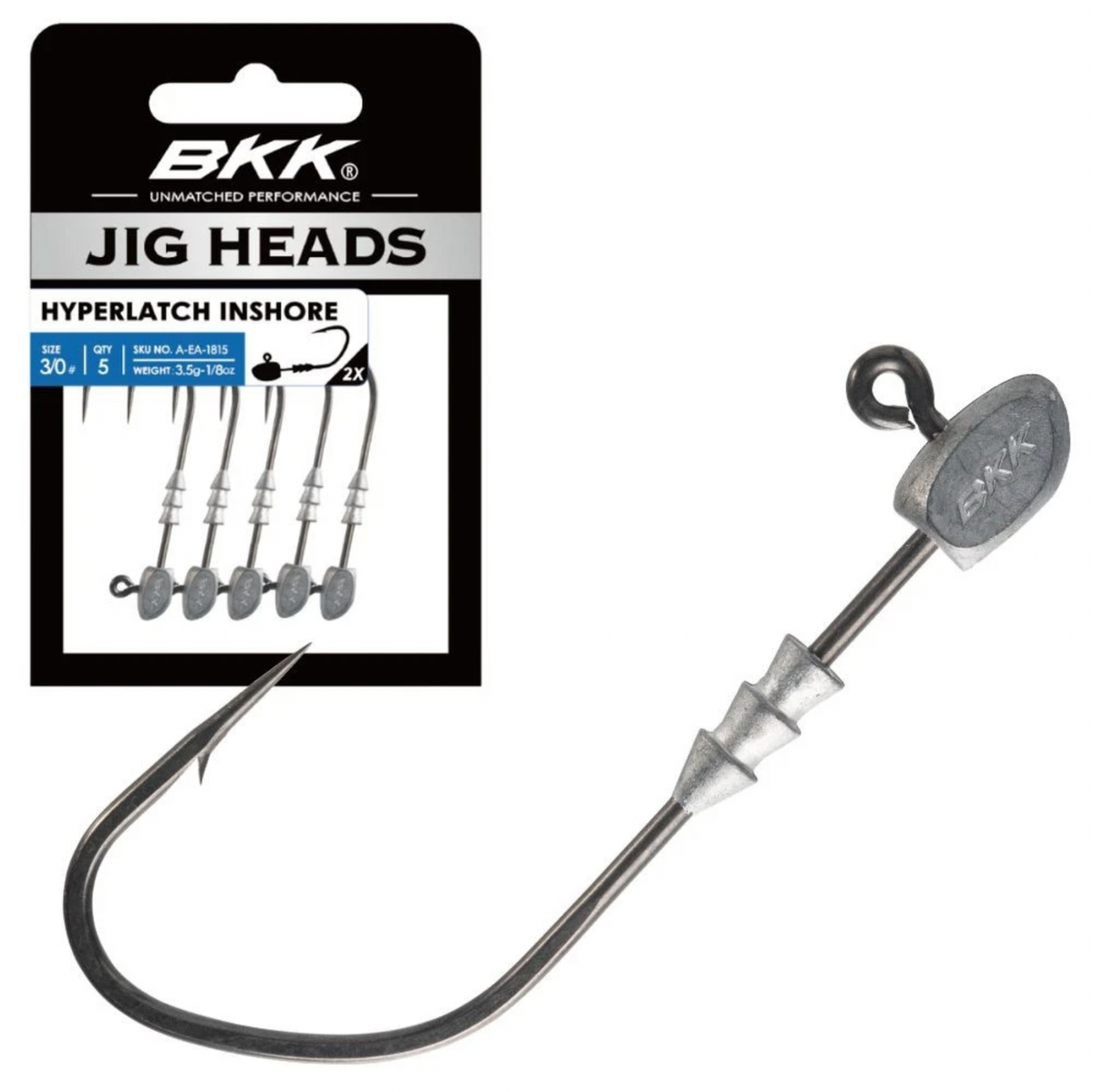 BKK Hyper Latch Inshore Jig Head Hook